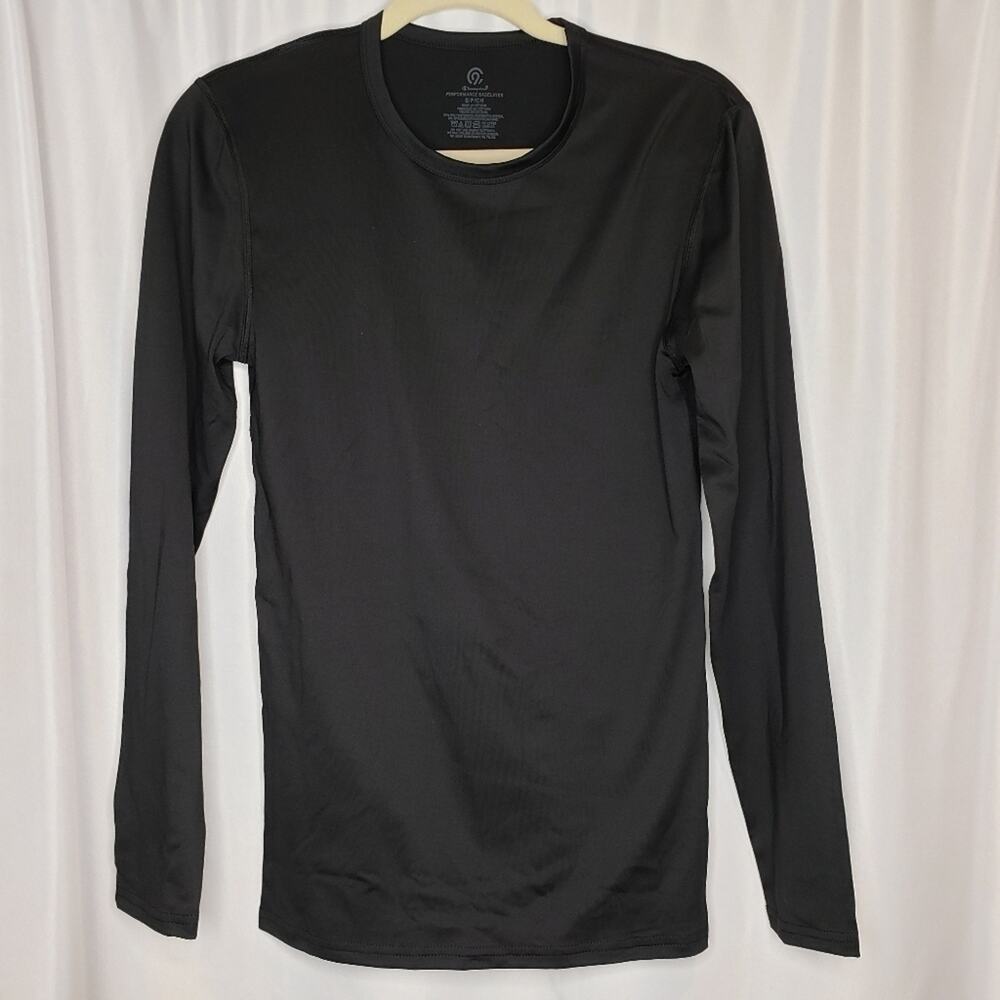 Champion C9 Baselayer Long Sleeve Crew Neck Shirt Midweight Stretch Small